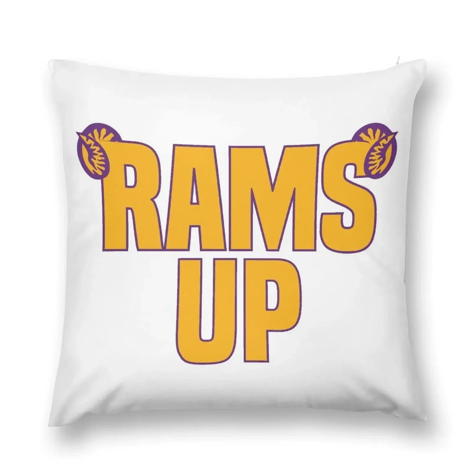 Rams Up - West Chester University Throw Pillow Sofa Cover Custom Cushion Photo pillow