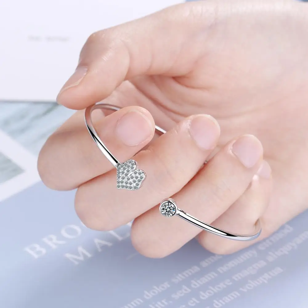 Luxury Dragonfly/Butterfly 925 Sterling Silver Adjustable Open Bracelet Bangle for Women Wedding on Hand Love Designer S5214 - view 4