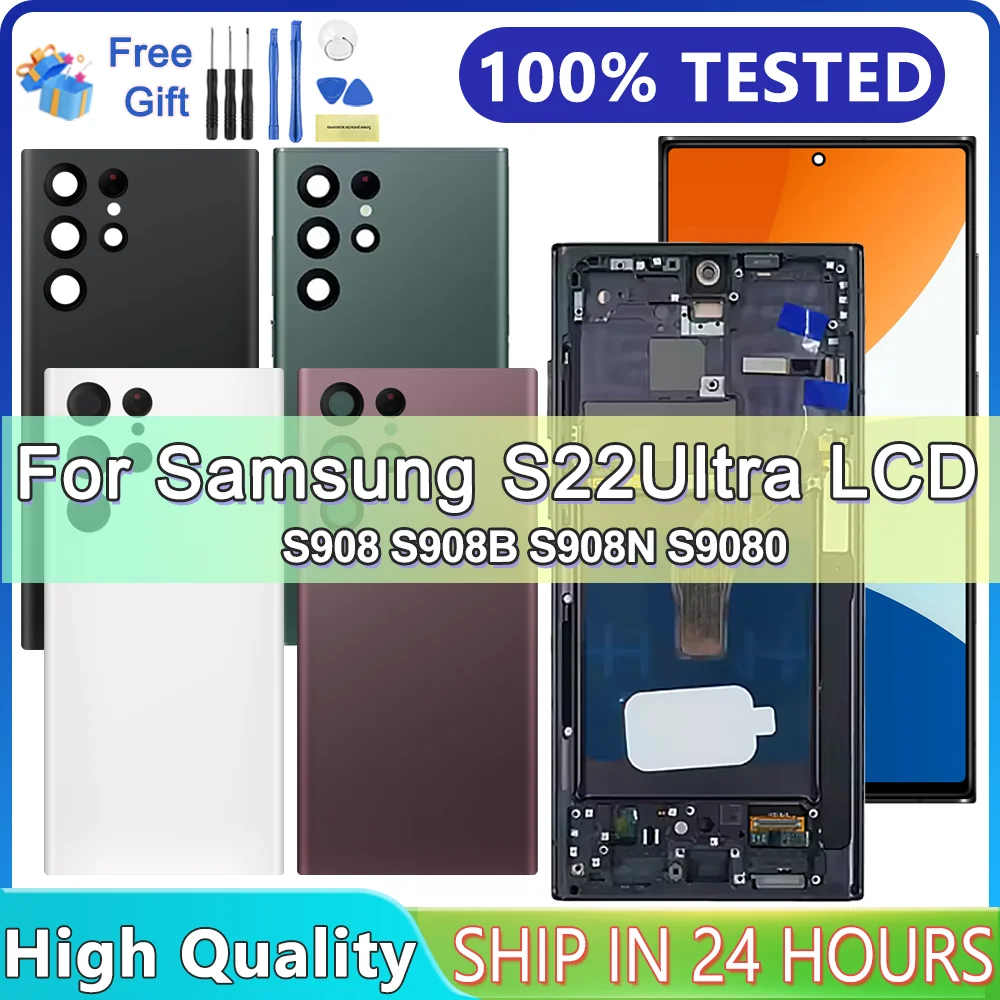 tested-for-samsung-s22-ultra-5g-s908-s908b-s908u-lcd-touch-screen-digitizer-for-samsung-s22-ultra-5g-lcd-display