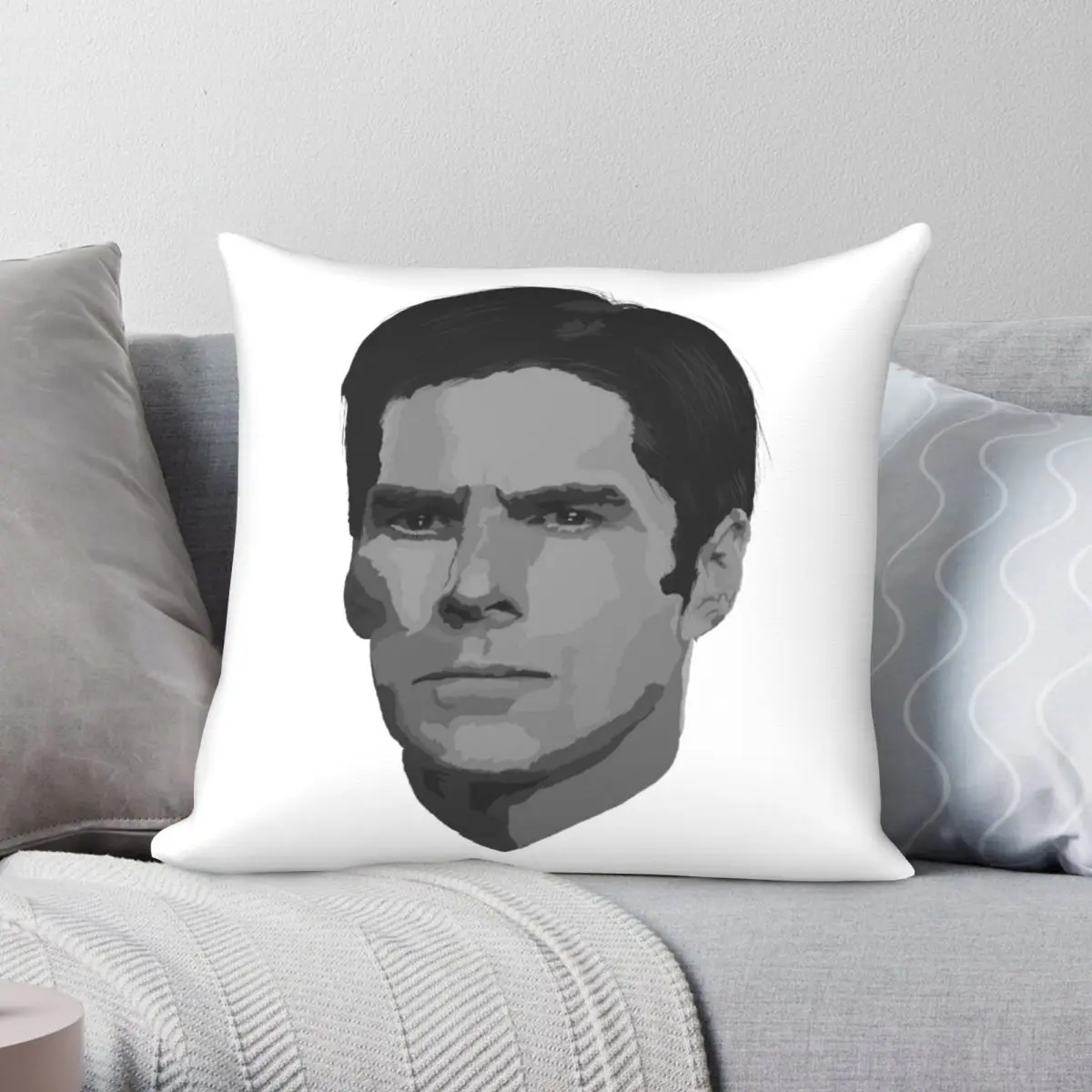 

Aaron Hotchner Pillowcase Polyester Linen Velvet Creative Zip Decorative Throw Pillow Case Sofa Cushion Cover