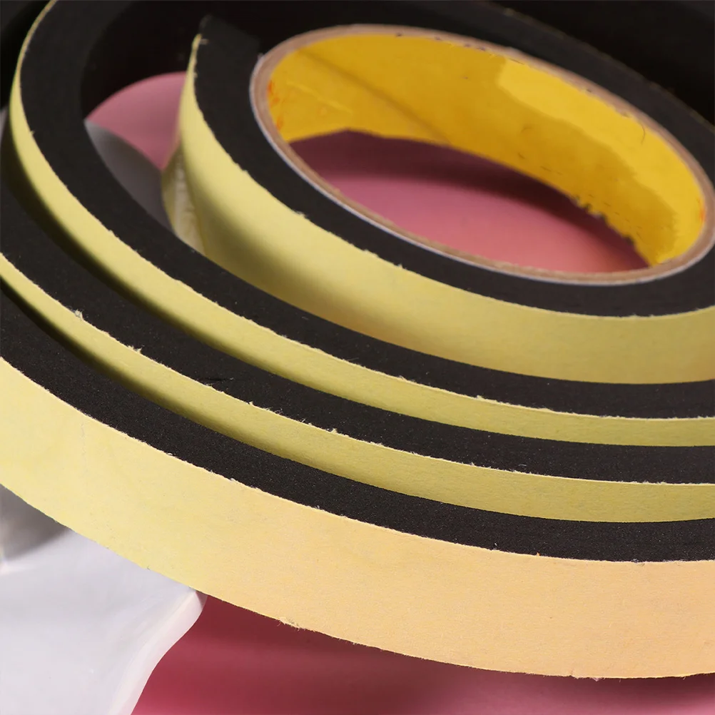 

1 Roll Sponge Tape Car Door Seal Strip Self-Adhesive Anti-Collision Sound Insulation Weatherstrip Durable Protection for Cars