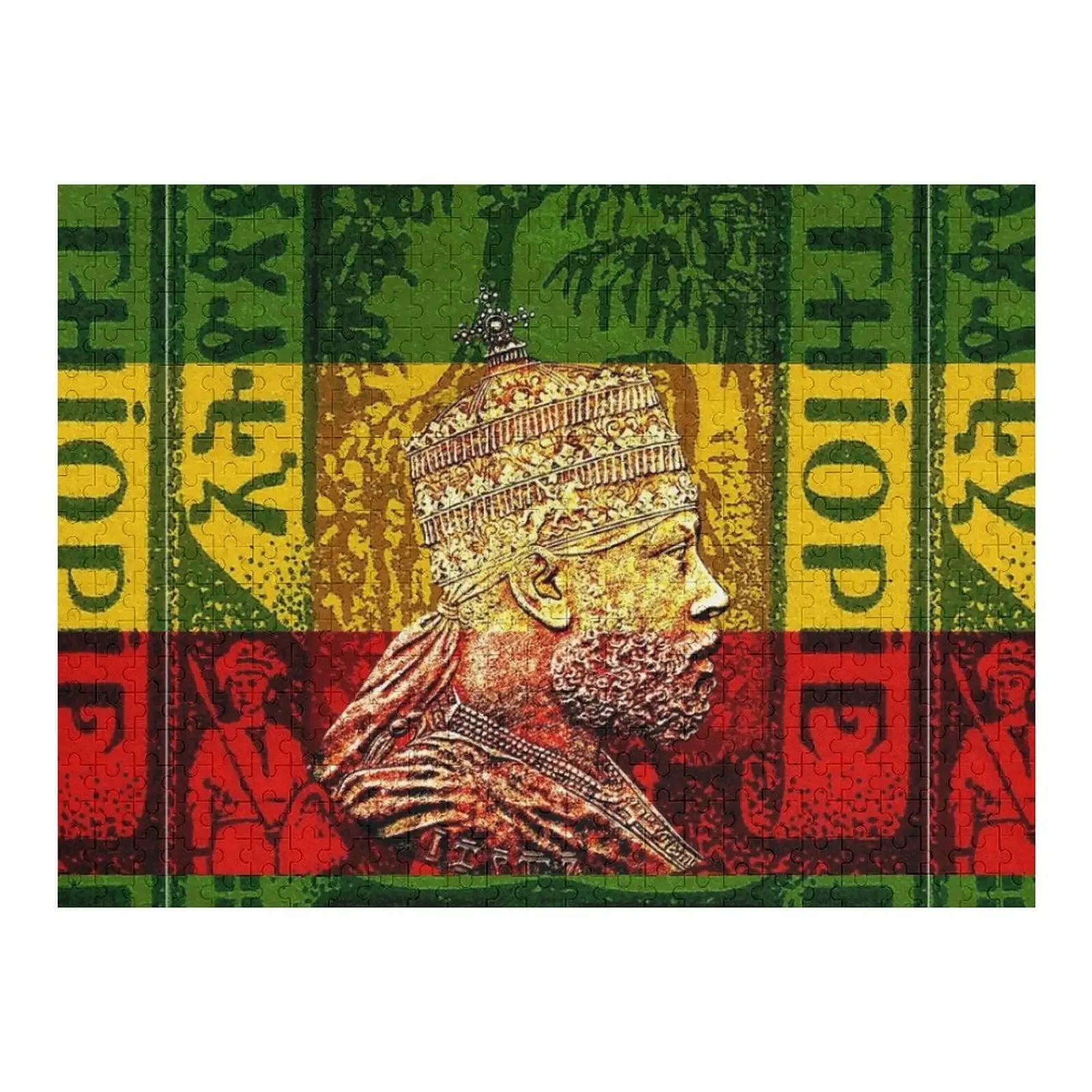 

Menelik 11 King of Shewa Jigsaw Puzzle Personalized Photo Gift Scale Motors Baby Toy Personalized Puzzle