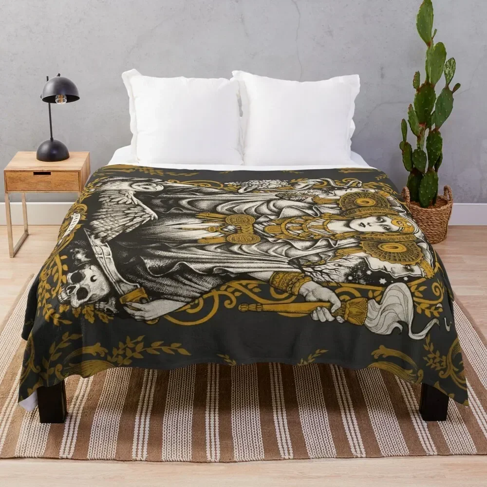 IBERIAN HECATE Throw Blanket sofa bed Large Blankets