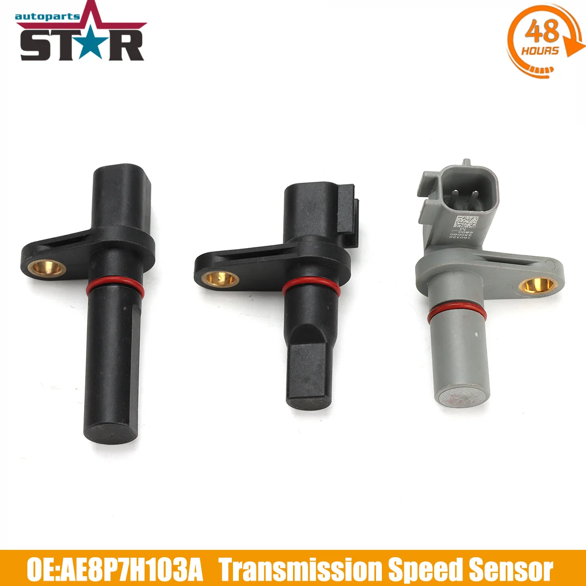 Sensor de velocidad de transmisión automática 3 uds para Ford C-COUPE Ecosport 2011 para Ford Focus 2011-2016 Transit Courier AE8P7M101AA