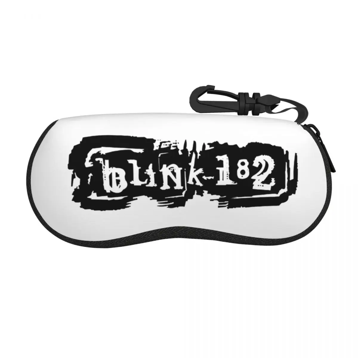 Blink 182 Punk Smile Shell Glasses Case Protector Sunglasses Box Women Men Soft Eyeglass Bag Pouch