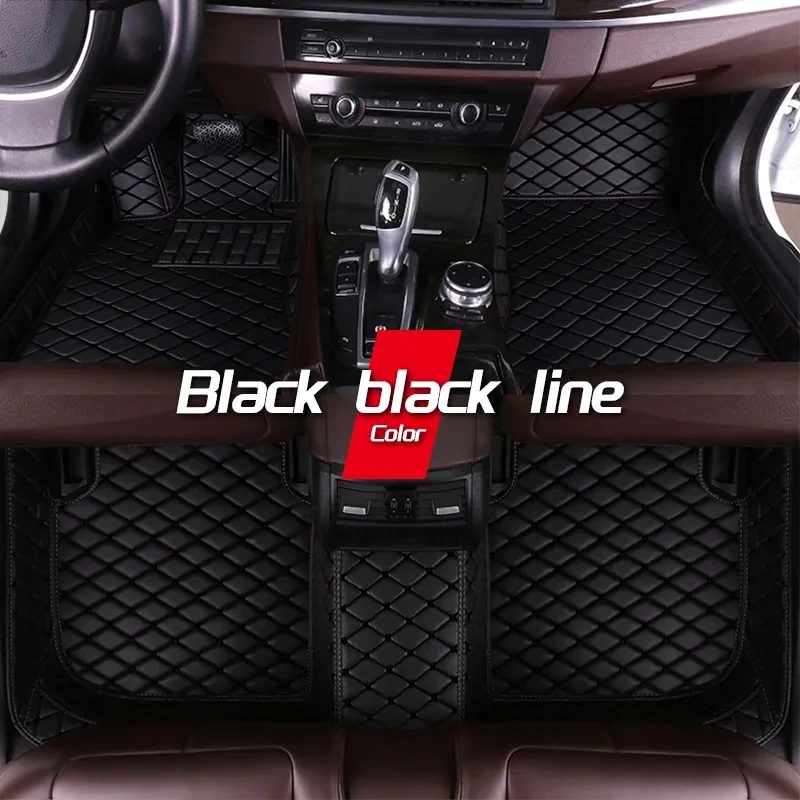 

Car Floor Mats For Toyota rav4 Baujahr 2010 Carpet Luxury Leather Mat Car Accessories Rugs