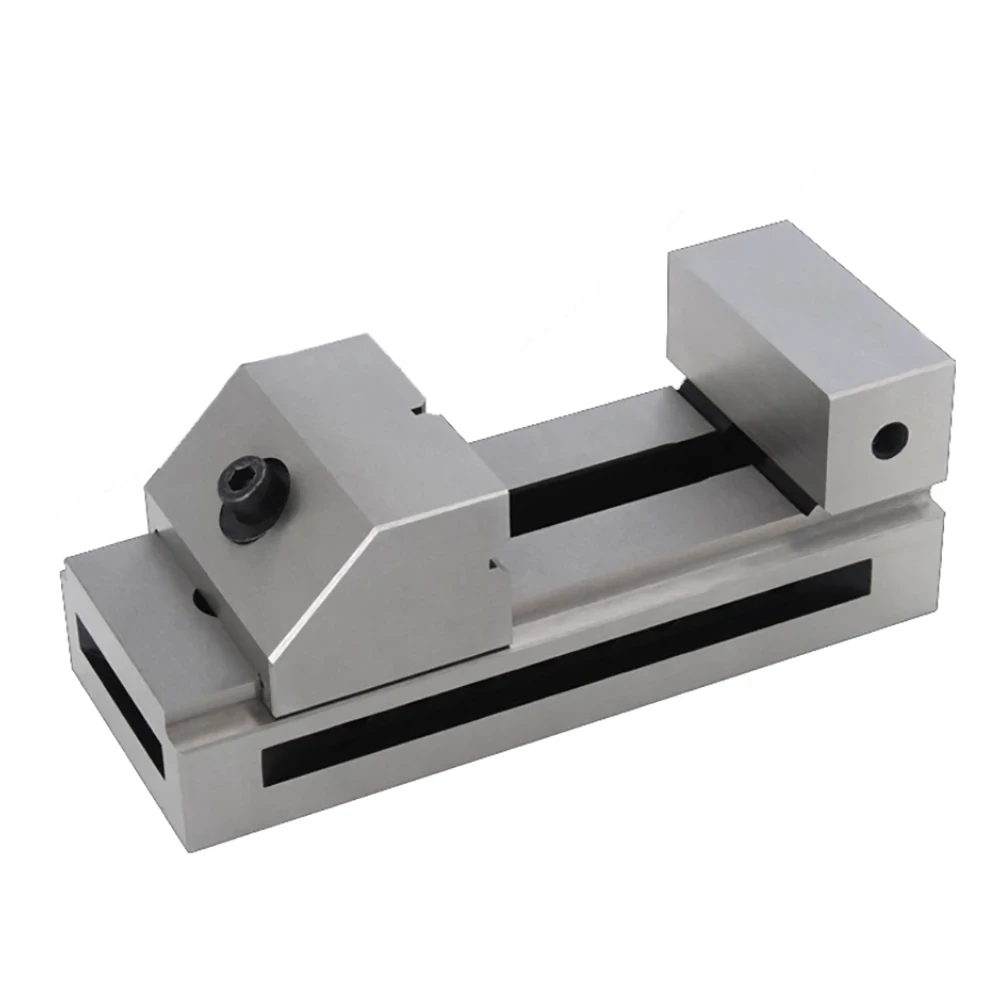 

3 Inch Qkg High Precision Fast Moving Flat Jaw Vise Cnc Vise Gad Tongs Grinder Right Angle Vise Clamp For Milling Machine