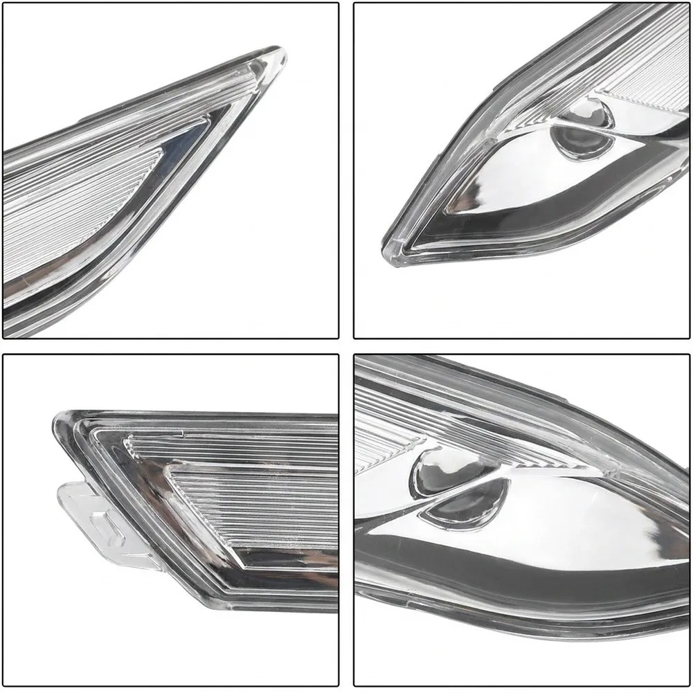 Fit For Cayenne 958.1 2011-2014 Front Left Fender Turn Signal 95863110100 Left Turn Signal Cover (Bulb Not Included) 7P5949101