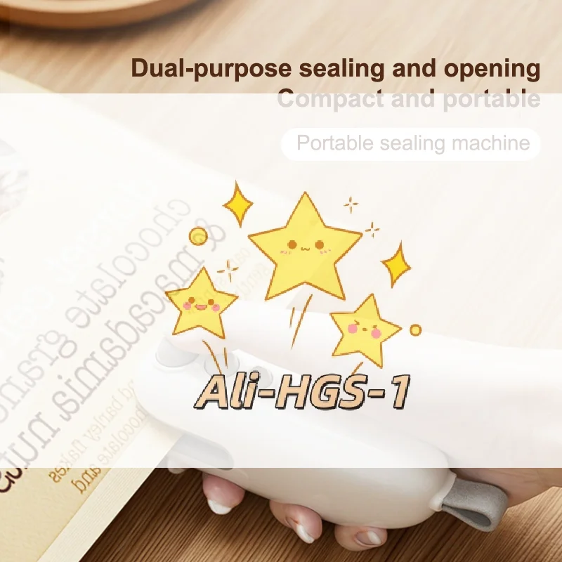 

Ручной мини-электрический термосварщик - портативный инструмент для запечатывания и резки пакетов 3-в-1 для пищевой пластиковой упаковки