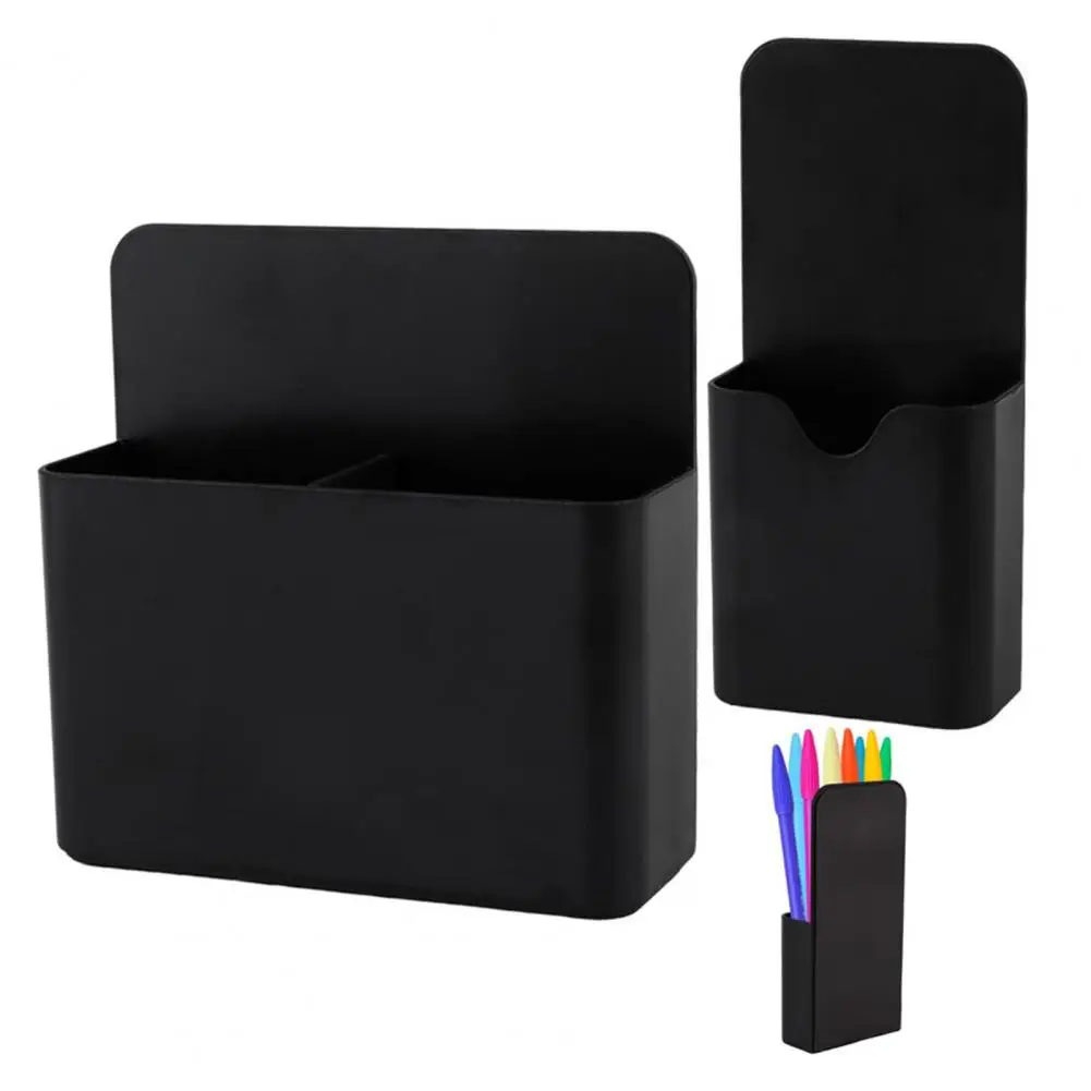 Магнитный контейнер для хранения, многофункциональный магнитный держатель для ручек, органайзер для салфеток для холодильника, офиса, школы, ручек для удобства