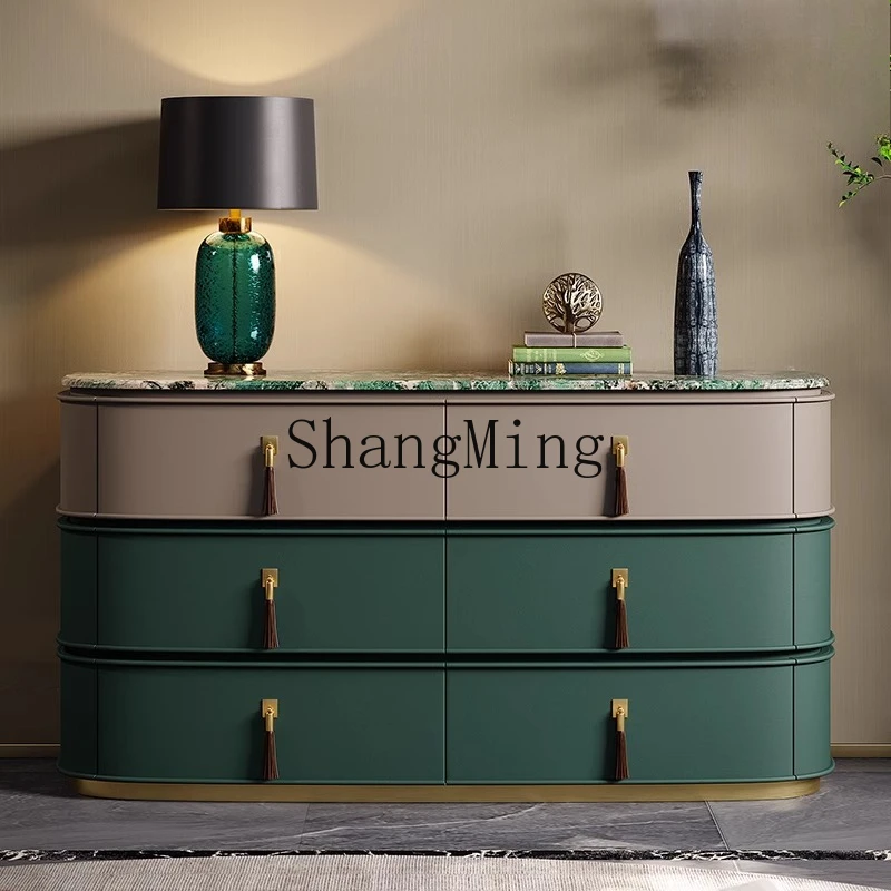 

FG premium light luxury chest cabinet dining side cabinet bedroom TV cabinet bedside storage