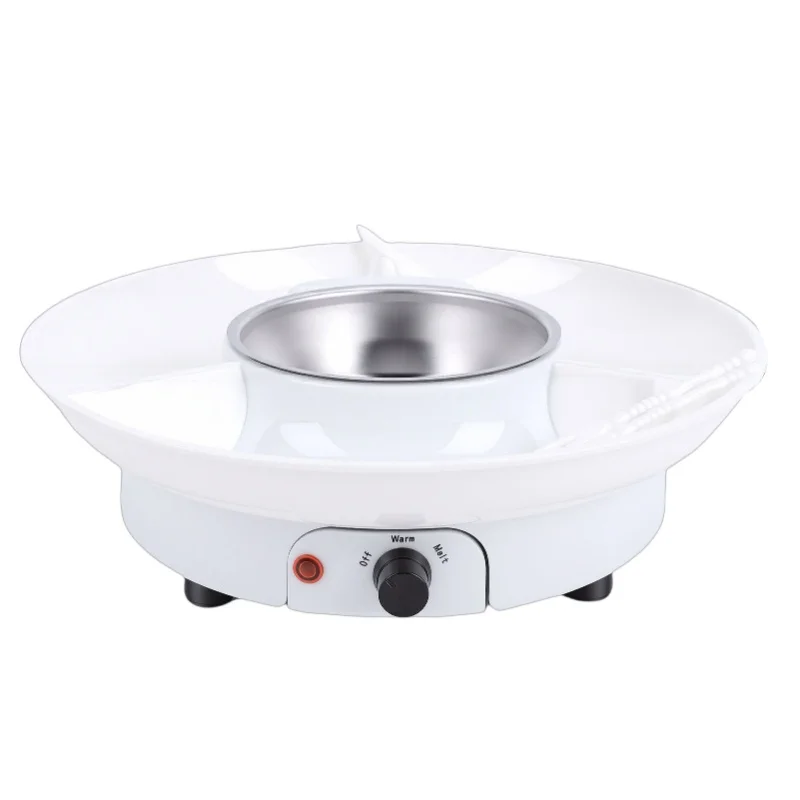 10 Roasting Forks Electric Fondue Pot Set Chocolate Kit Detachable Serving Tray For Movie Night Parties AU Plug