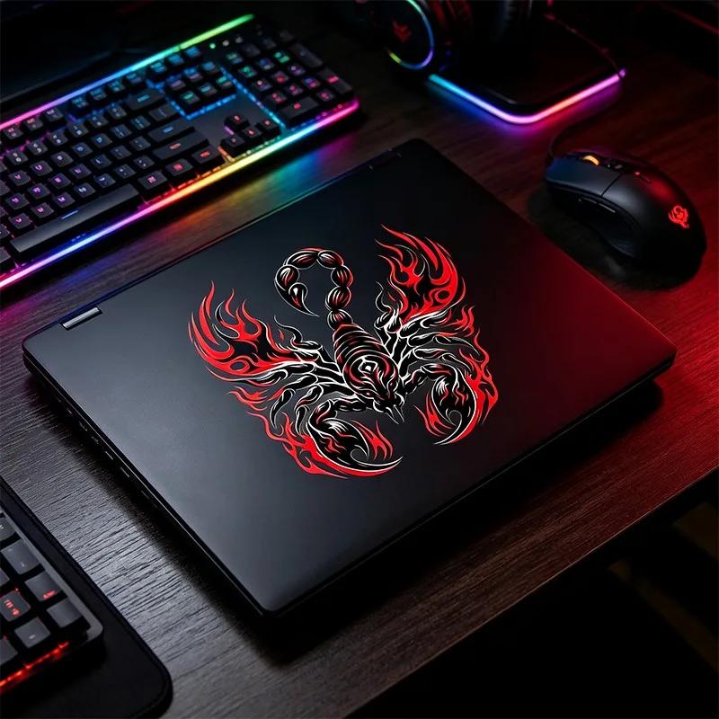 UJIOM Scary Funny Animal Scorpion Wall Sticker Popular Personality Kitchen Living Room Decal Adhesive Wardrobe Venner Decor