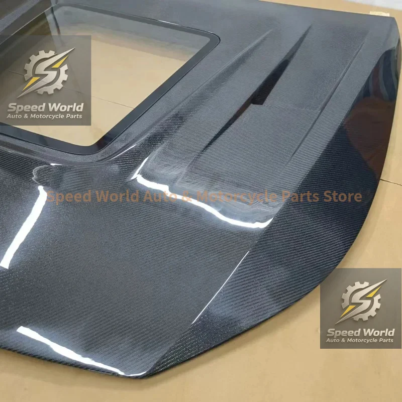 W177 A180 200 W118 CLA180 200 220 250 Carbon Fiber Transparent Hood Engine Cover For A CLA Class 2019-2024