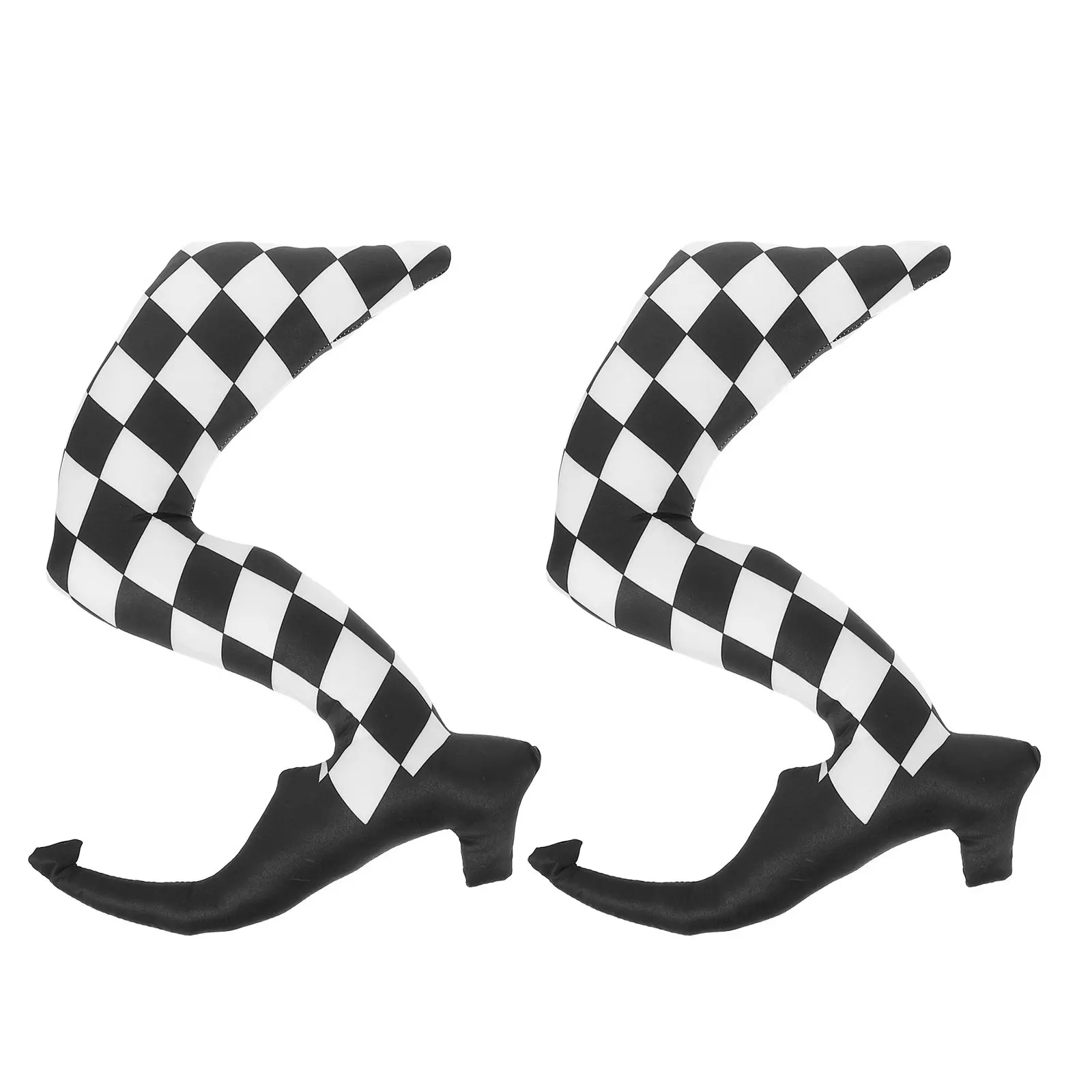 

Пара декоративных ног ведьмы для сада, украшение для вечеринки на Хэллоуин, для двора, газона, клумбы, веранды, багажника автомобиля, для создания жуткой атмосферы, тканевые