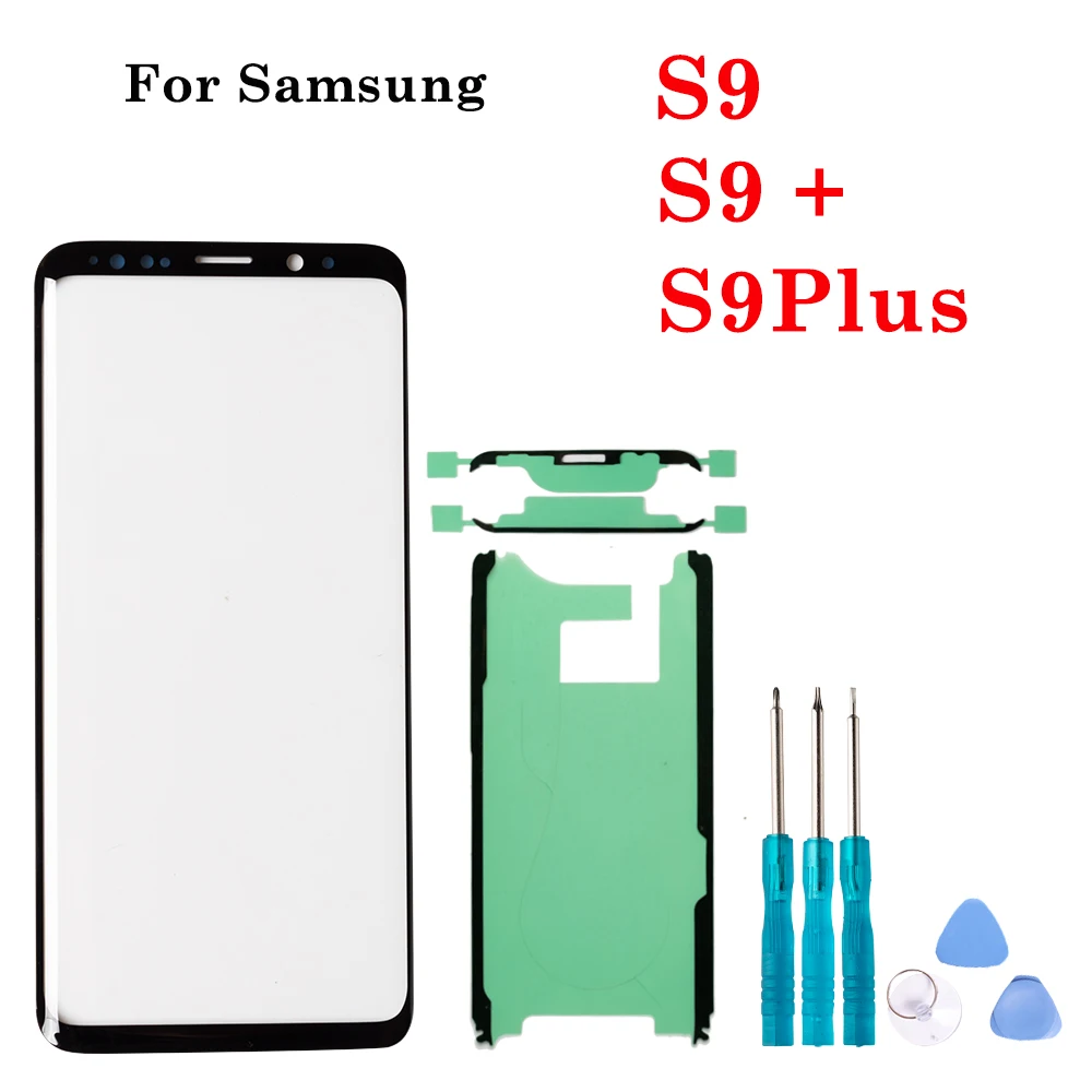 

Pop Brand New LCD Display Front Glass Outer External Touch Screen Lens Panel Replacment For Samsung Galaxy S9 S9+ S9 Plus