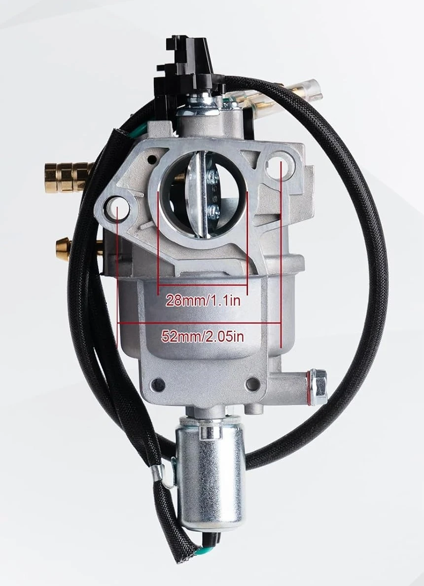 P28-4-H Carburetor for Champion 47.131000.25 Dual Fuel Generator 6250w 7500w 389cc 439cc Model 100296 100230 100153 100155 71530