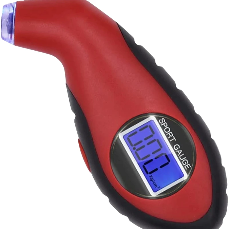 

Auto Motorcycle Tyre Pressure Digital Meter Mini Diagnostic Tool Car Styling Detector Tire Pressure Gauge Portable LCD Display