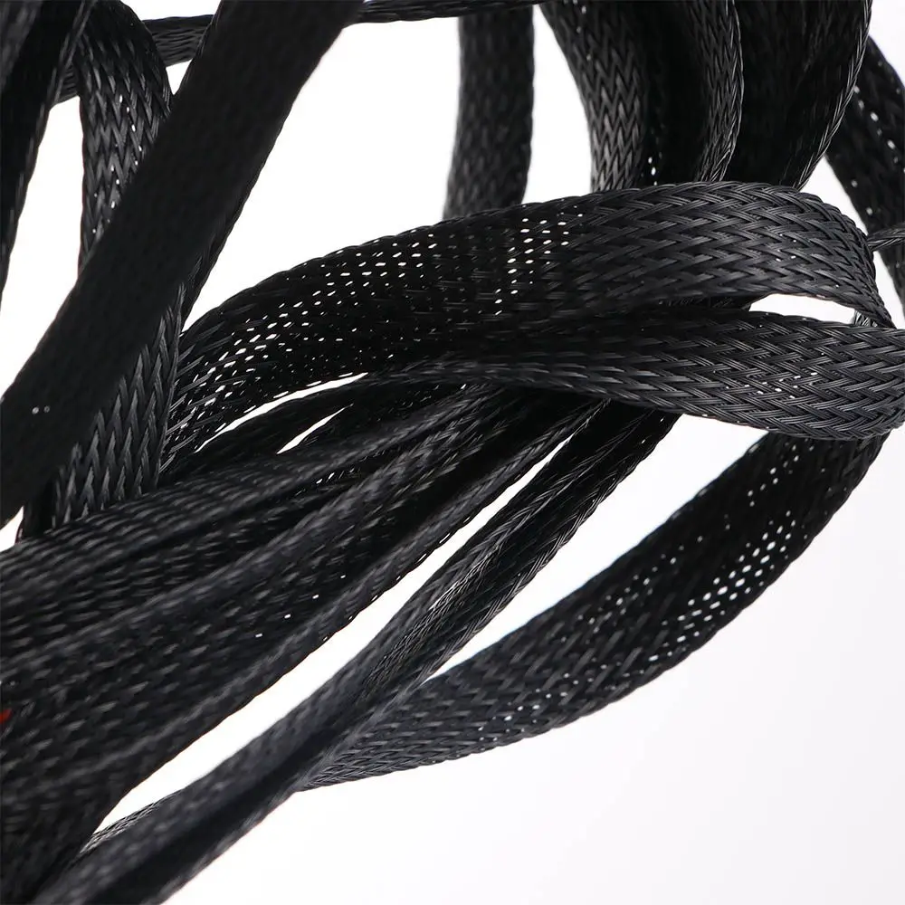 5M PET Gland Tight Insulation Protection Cable Braid Sleeving Wire
