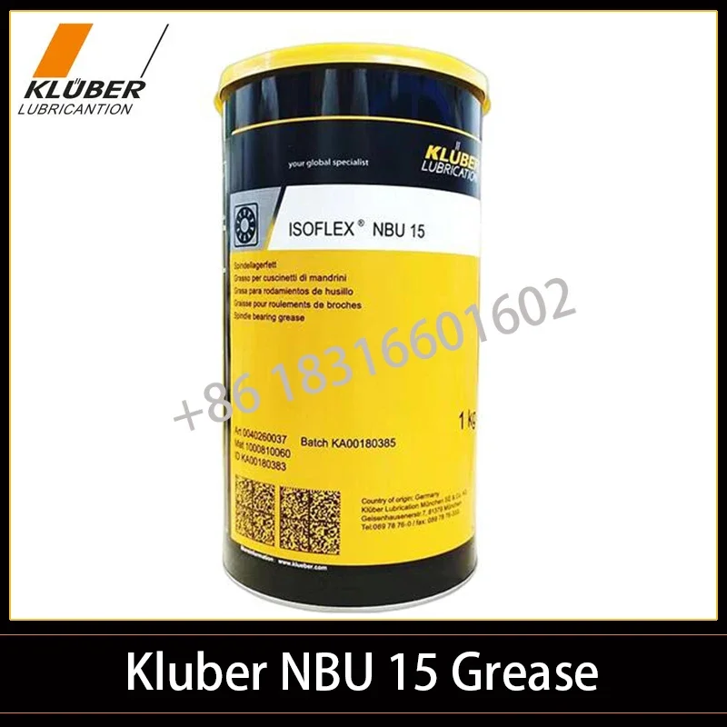 

1KG Kluber NBU15 Lubrication Spindle Bearings ISOFLEX NBU 15 for Machine tool spindle Precision Textile machinery