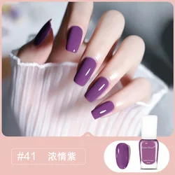 8ml Multi-color Nail Polish Water-based No-bake Tearable Long-lasting Fast-drying Non-pungent Nail Polish Nail Art Tools
