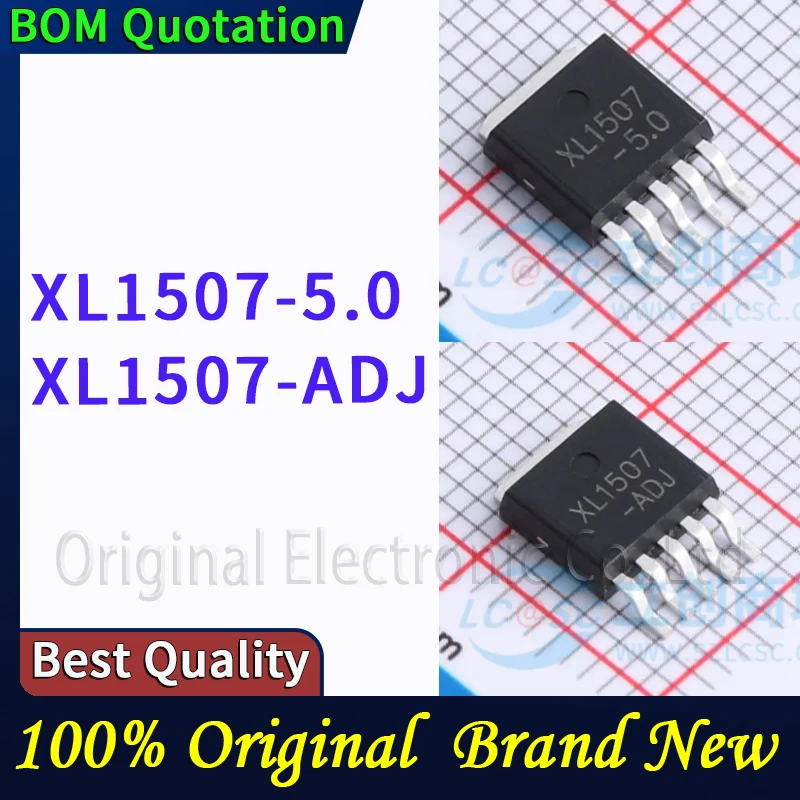 5pcs/lot XL1507-5.0 XL1507-ADJ In stock Original High quality