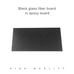 200x300mm Black Glassfibre Template Board Sheet Epoxy Glass Fiber G10 FR4 Fibreglass Plate For DIY QAV Drone Accessory