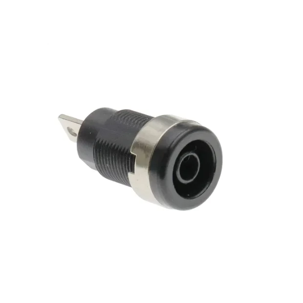 Pure copper insulated 4mm banana socket test plug female socket 32A 600V instrument terminal block opening 12mm