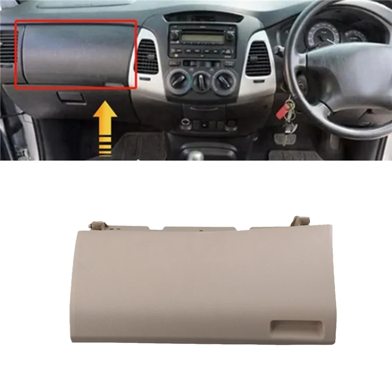 

Dashboard Glove Box Upper Panel Lid For Toyota Inno 2006-2015 Car Storage Box Panel Cover RHD