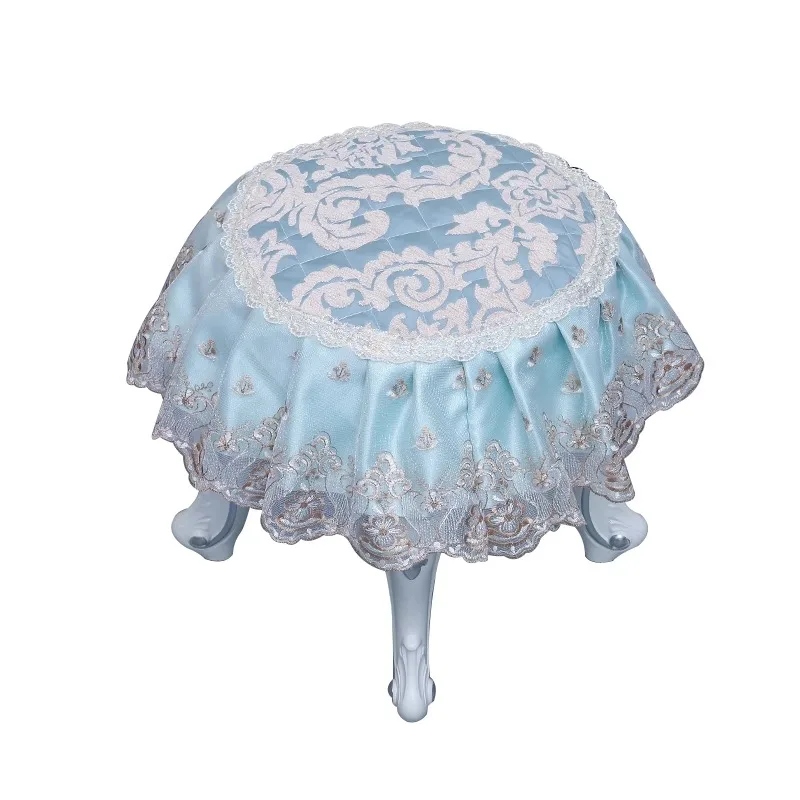 European makeup cover piano  dresser  cover lace all-season square round stool cover