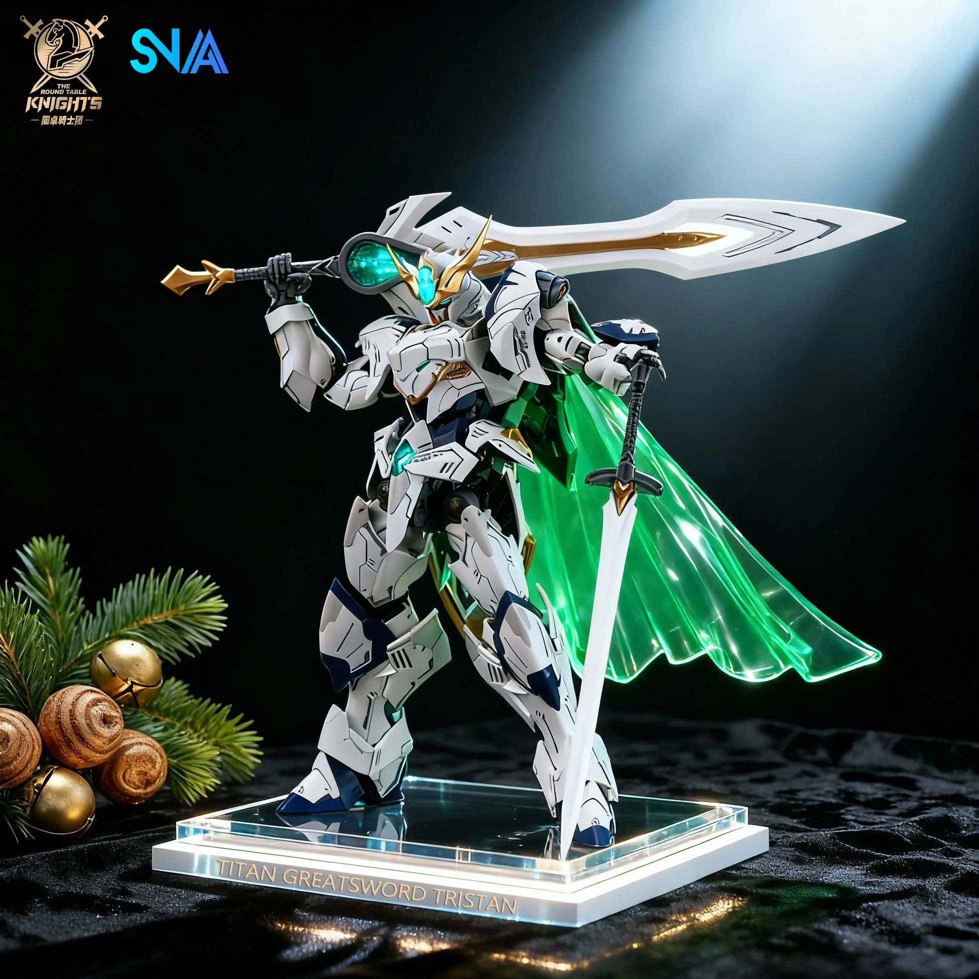 

SNAA Must-have Assembly Masters High Playability Sci-fi Mecha Assembly Model Percival Lancelot Figure Collection Gifting Toys
