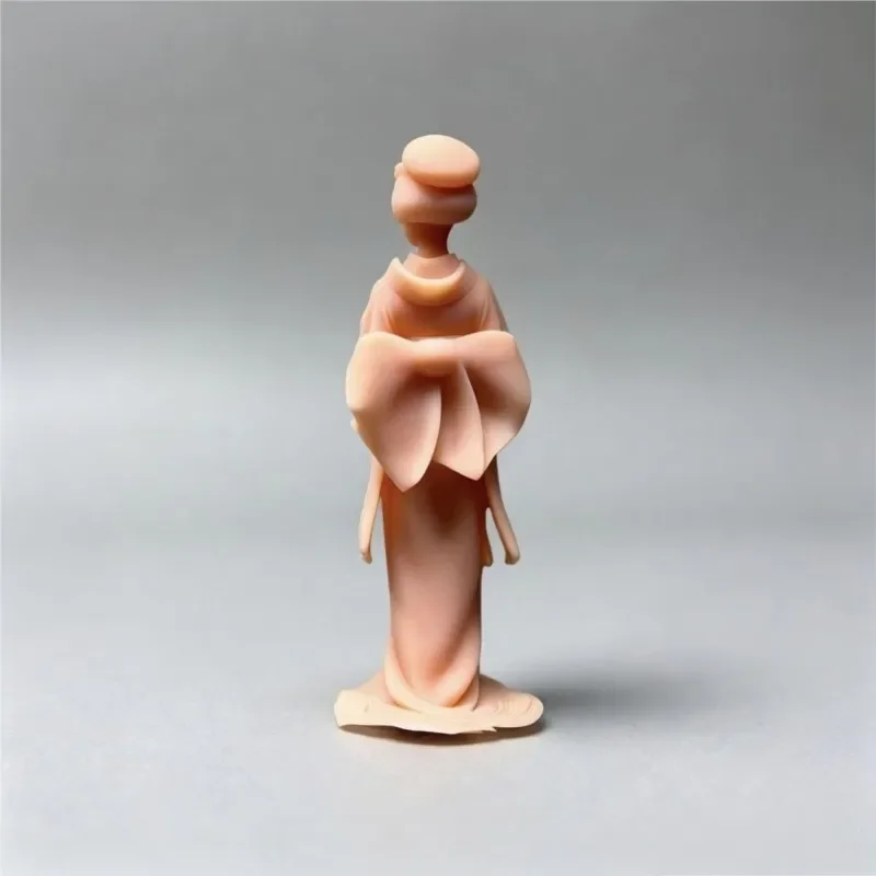 Japanese Kimono Miniature Mold Delicate Detail Sand Table Landscape Desktop Collection Scene Miniature Figures DIY ColoringZI906