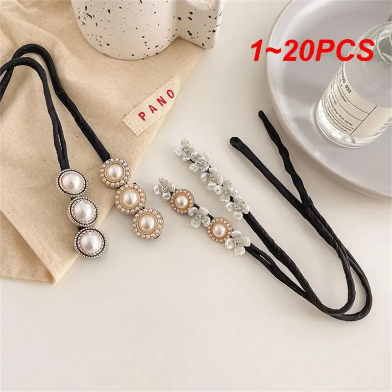 1 ~ 20 قطعة جديد السحرية القوس كليب كعكة بكرة الشعر تجديل تصفيفة الشعر صانع أداة دونت الكورية كسول إكسسوارات الشعر التصميم