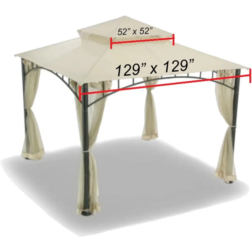 

Replacement canopy for Target Madaga Gazebo, compatible with models L-GZ136PST and L-GZ136PST-2