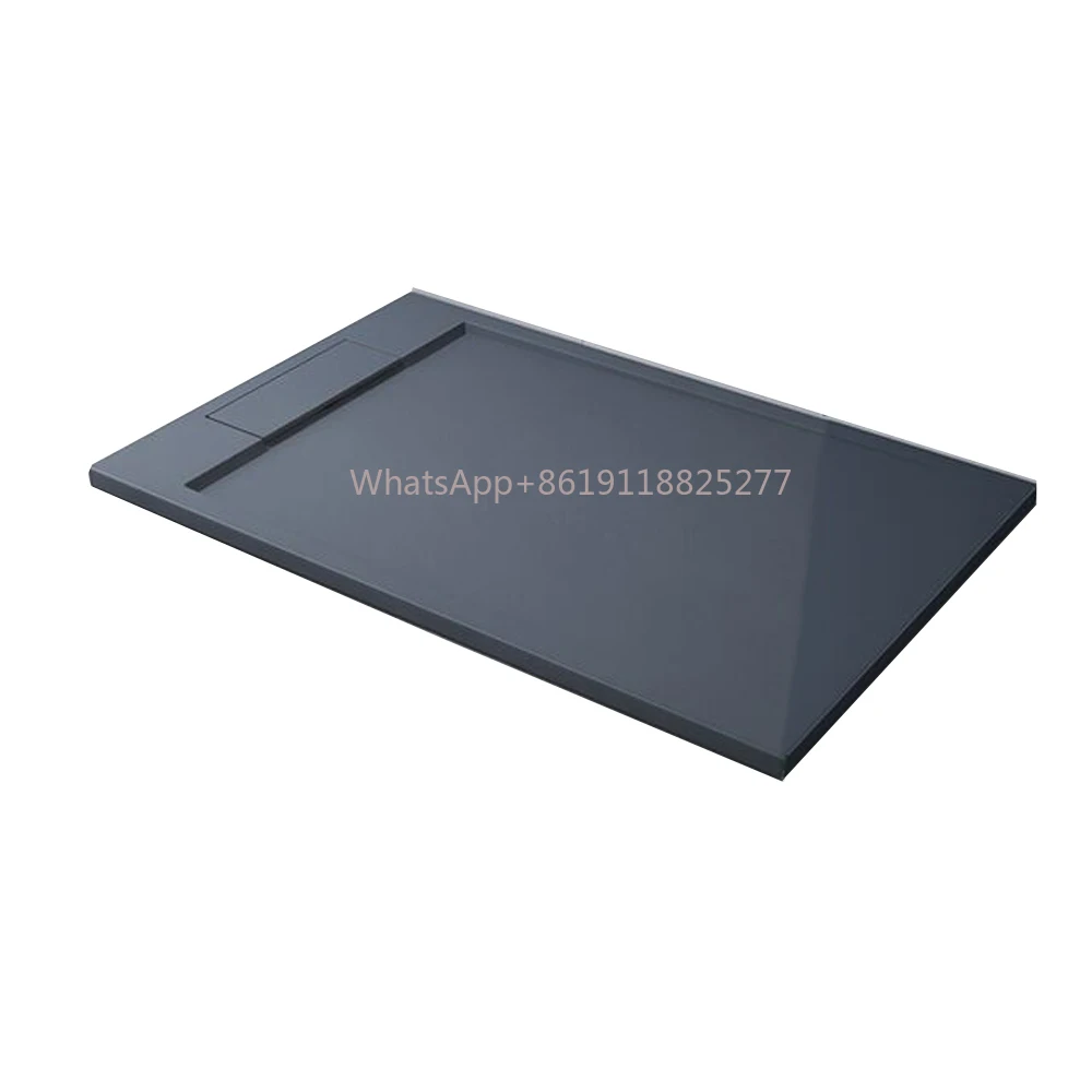 bathroom  shower pan Best trading products Modern design SMC black rectangle