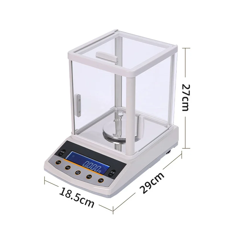 Electronic balance, solid laboratory, accurate 0.1 milligram electronic scale