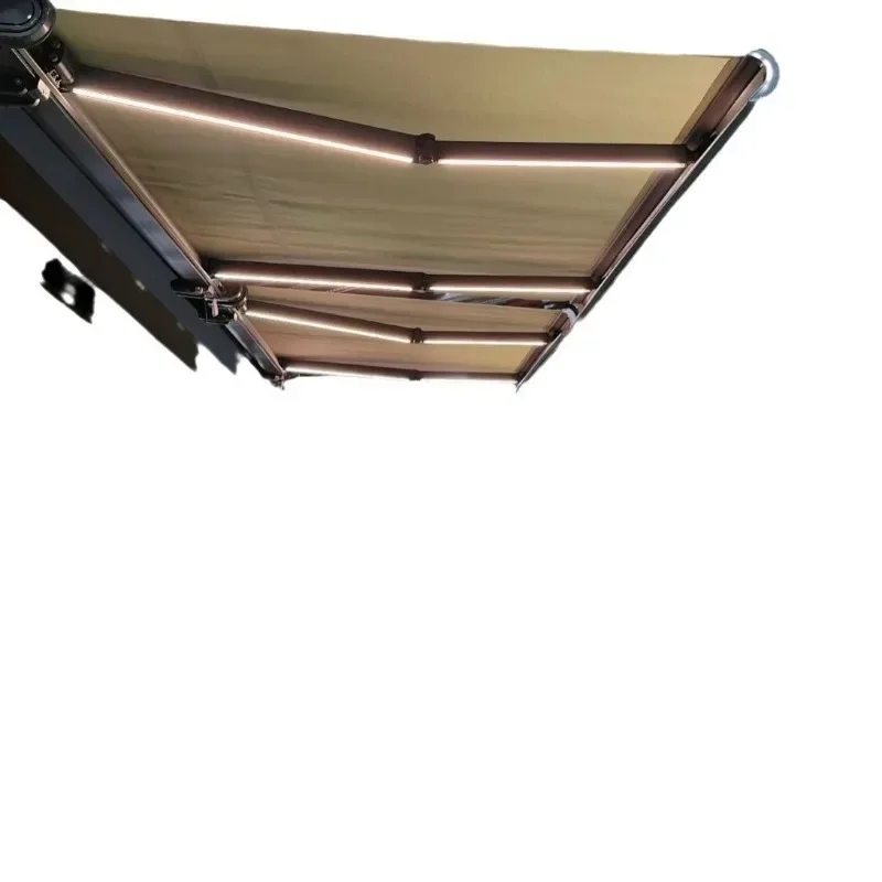 Full box canopy awning source outdoor canopy terrace balcony waterproof remote control open telescopic type