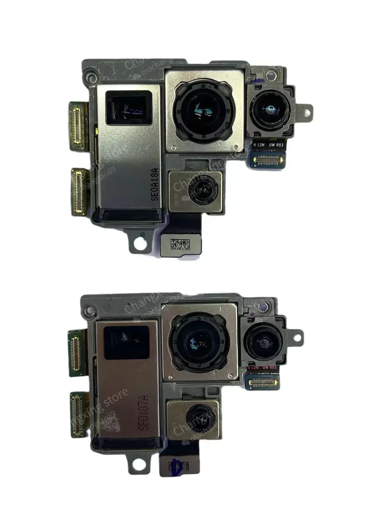 For Samsung Galaxy S20 Ultra 5G SM-G988B Camera Set Telephoto + Depth + Wide + Main Camera SM-G988U G988N G988W