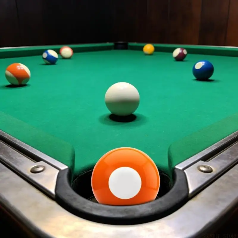 

U2JB Billiard Table Pockets 2 Middle and 4 End Bags PVC for Professional Game Setups