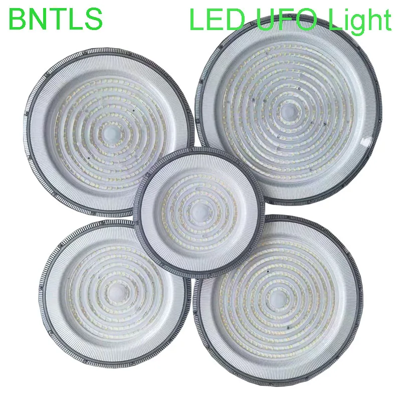 100W 150W 200W LED UFO High Bay Lights  Waterproof Commercial Market Warehouse Garage Industrial Lighting Gas station lighting
