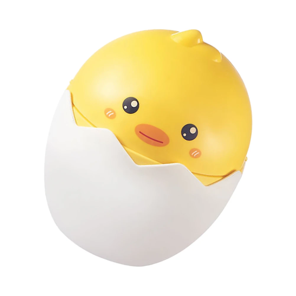 

Mini Trash Bin Desktop Garbage Can Cartoon Flip Lid Tiny Trash Bucket Desk Rubbish Container Practical Desktop Garbage Bin