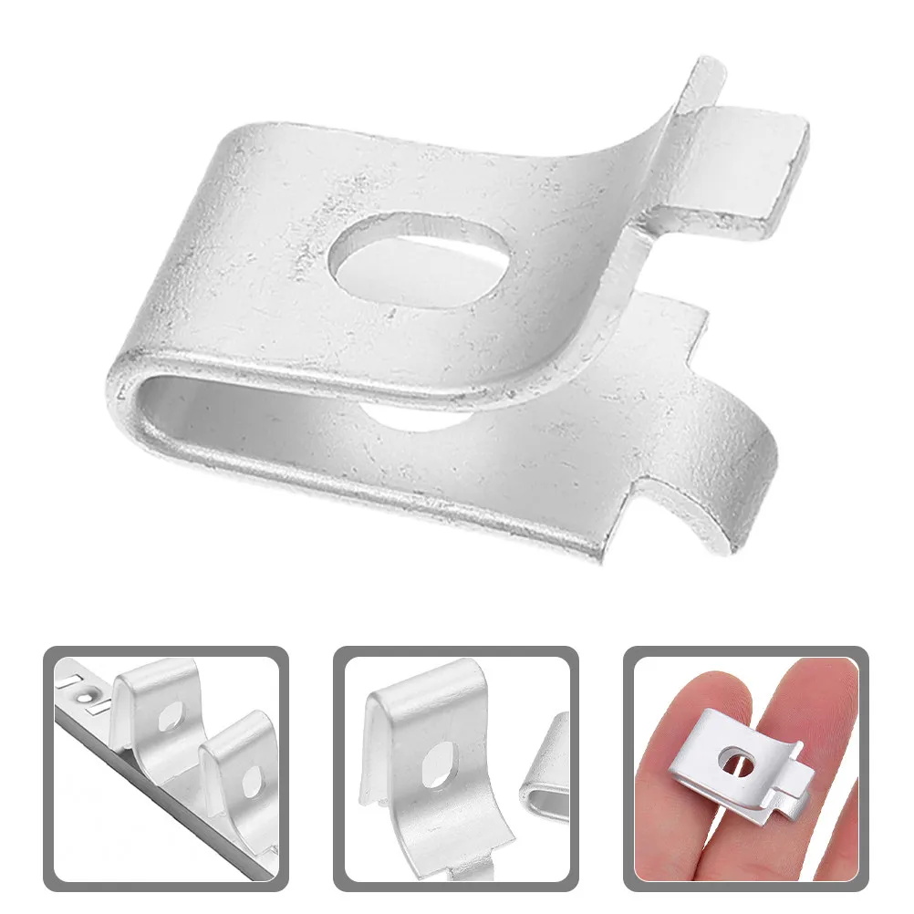 12Pcs Aluminum Alloy Pilaster Shelf Clips Adjustable Shelf Support Pegs for Home Office Industrial Shelving Laminate Glass Metal