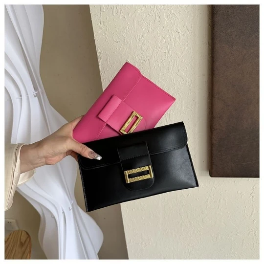 Pink 2024 OL Women Clutch Evening Bag Lady Party Banquet Bags Wedding Woman Handbag Hand Bag Girl Coin PVC PU Envelope Purse