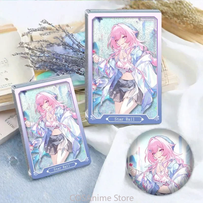 

Honkai: Star Rail Cyrene, аниме Gamr, косплей, струящийся песок, маджонг, акриловый кирпичный орнамент, коллекция значков, подарок на день рождения для фанатов