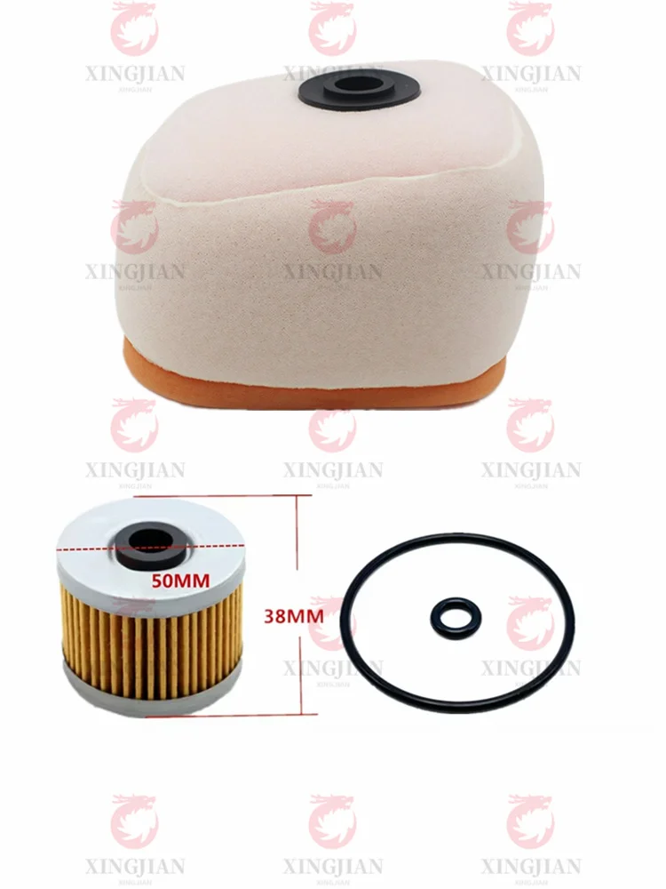 

17213-K99-A00 Motorcycle Air Filter Oil Filter For HONDA CRF250F CRF 250 F 2019 2020 2021 2022 2023 2024 2025 Intake Cleaner