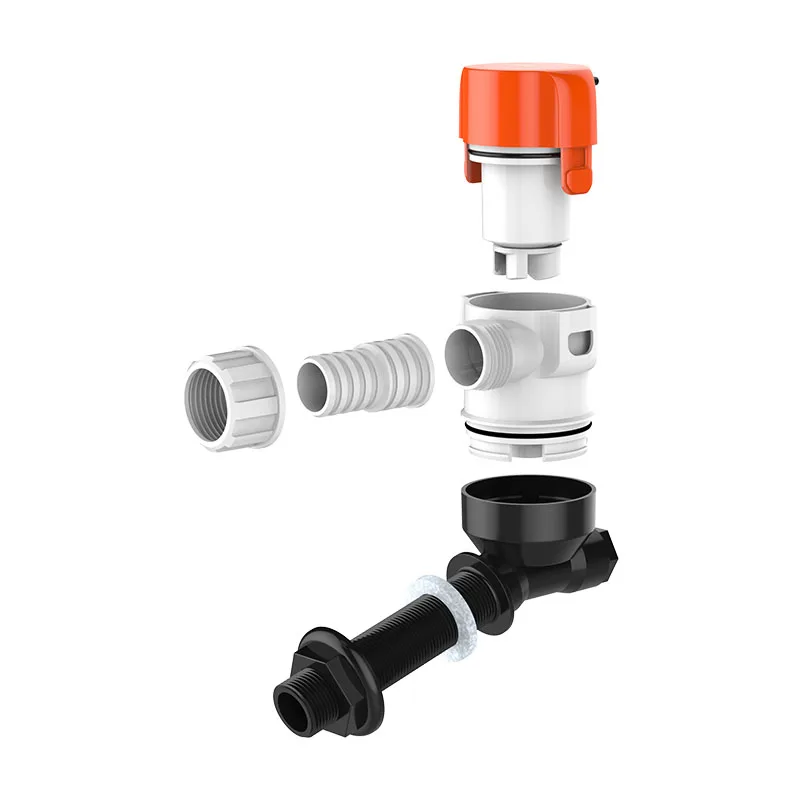 

STLF 12V Aerator Pump 1100 GPH Baitwell Livewell Pump Fishing Bait Pump
