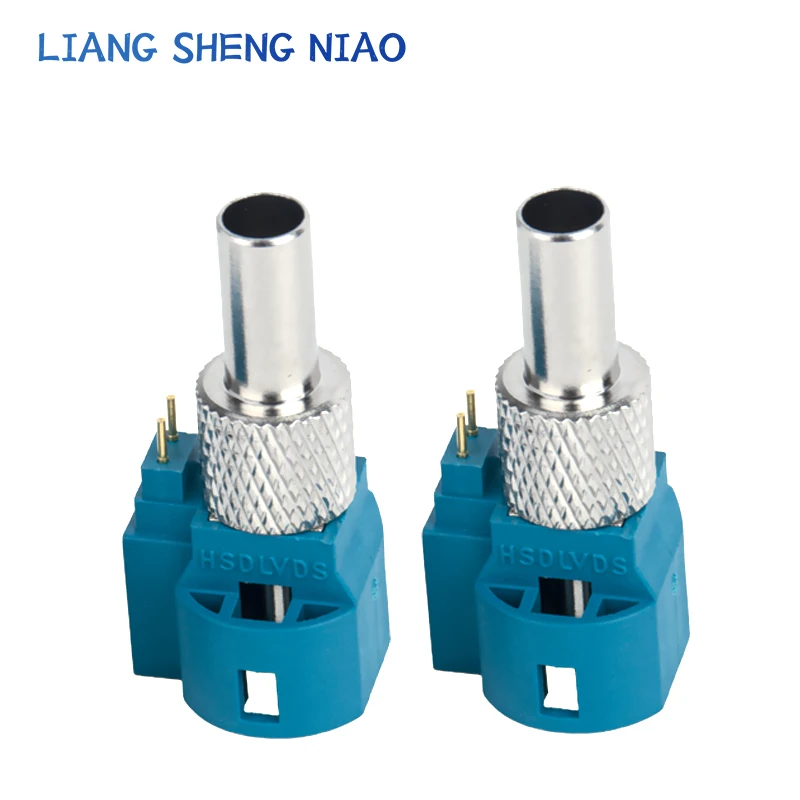 Hsd/Lvds 4+2P Wire-End Straight Male Fakra Car Connector Hd Camera Fora