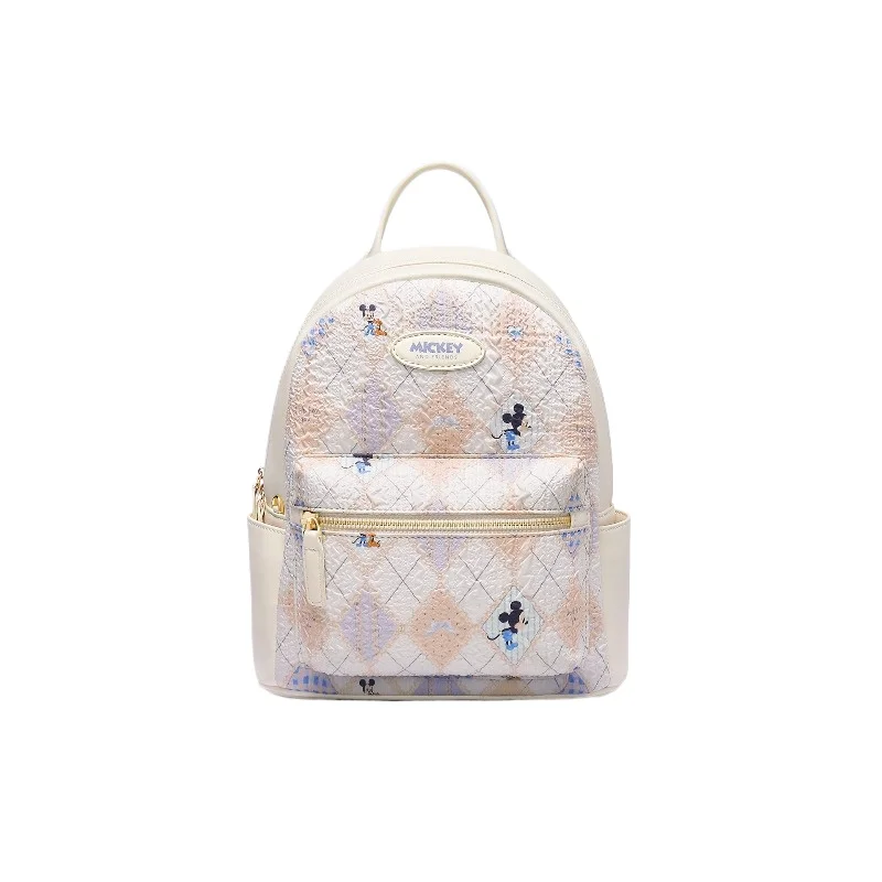 

Disney Luxury Backpack for College Students Fashion Versatile Cute Design Purse Handbag School Daily Use Travel