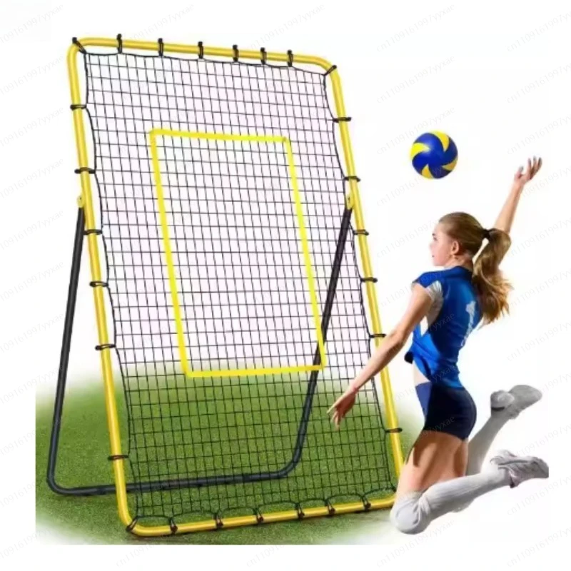 Volleyball rebound net 7x4 feet adjustable volleyball training equipment rebound net for practice