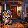 Day of the Dead Garden Flag 12x18 Inch Sugar Skull Yard Decor jjp